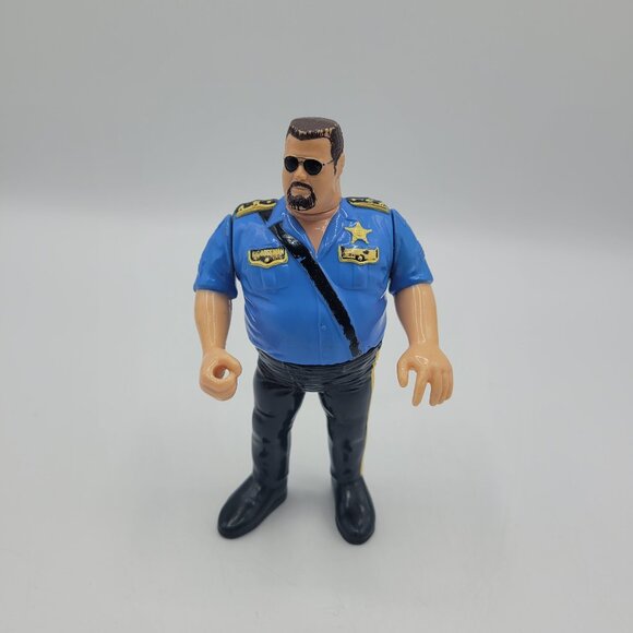 1990 WWF Hasbro Series 1 Big Boss Man Action Figure - Picture 1 of 4